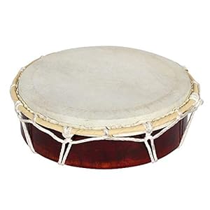 Something Different DR_60738 Sjamanic Drum | Effen | H20cm x B20cm x D6cm | Pack van 1