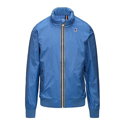 K-Way Veste Amaury Nylon Jersey Homme Blousons Bleu, bleu, S