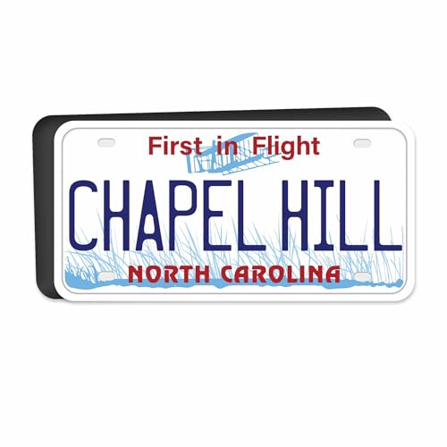 Imán Flexible de Licencia Carolina del Norte Chapel Hill miniatura 1