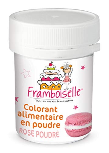 Framboiselle Colorant Artificiel En Poudre Rose Clair 30 G