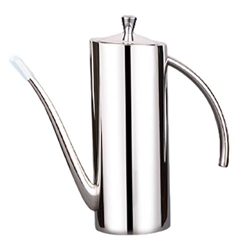Bouteille d'huile étanche en inox avec bec verseur anti-goutte