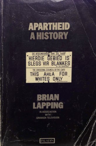 Apartheid: A History by Brian Lapping (1990-01-02) B01K169M0G Book Cover