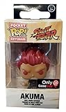 Pocket POP! Keychain: Street Fighter Gamestop Exclusive - Akuma (Blue)