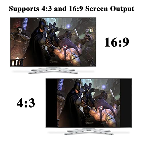 Hisewen Ps2 Hdmi Adapter, Ps2 Hdmi Cable For Sony Playstation 2 Slimline With Hd Link Cable ( Support Y Cb/Pb Cr/Pr Signal Output) #TOP5