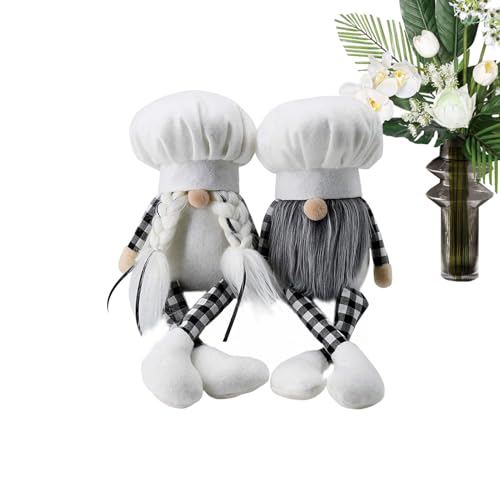 Gnomos de invierno decorativos para la mesa de la cocina y el dormitorio