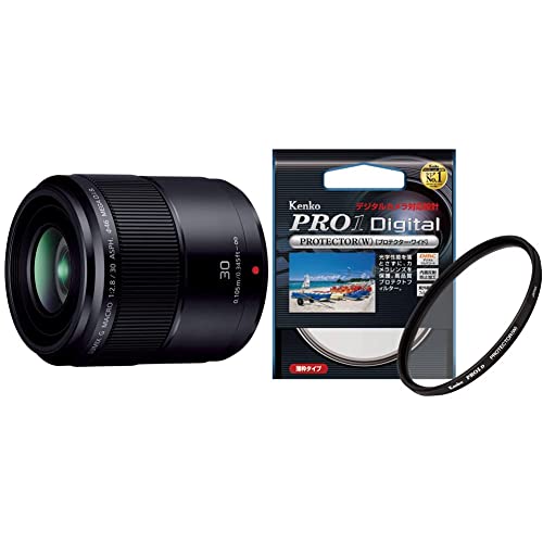 ★純正プロテクター付★ LUMIX マクロレンズ　30mm H-HS030 ヨドバシ.com - パナソニック Panasonic H-HS030 [LUMIX G MACRO