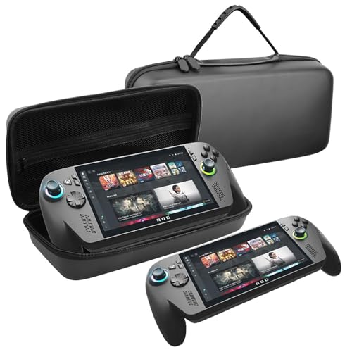 Baomaeyea Carrying Case for ROG Xbox Ally/ROG Xbox Ally X (2025) Portable PU Travel Storage Pouch ROG Xbox Ally Console Hard Shell Handbag with Mesh Pocket Stores Cable and Accessories(bk-PU)