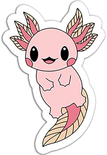 Axolotl Sticker Ranking TOP9 Cool Salamander Recommendation Sti Stickers Waterbottle