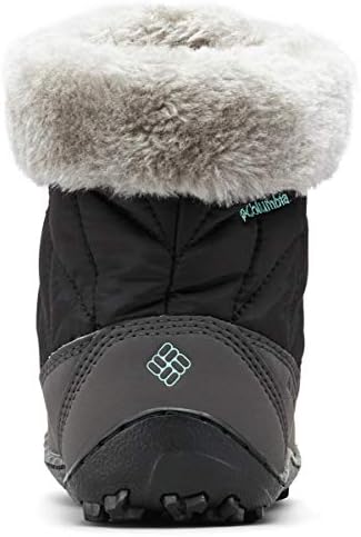 Columbia Girls' Youth Minx Shorty Omni-Heat Waterproof Hiking Boot, Black, Spray, 1 M US Little Kid | Image 4