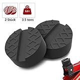 ➤【Universelle Anwendung】 - Der Universalgummi eignet sich für eine Vielzahl von Rangierhebern, Wagenhebern, Hebebühnen und vielem mehr und auch ideal als Wagenheber Gummiunterlage für Wagenheber und Hebebühne, unverzichtbares Zubehör im Automobilbereich.