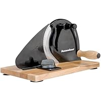 Zassenhaus Cortador de pan manual Classic, color negro, hoja de