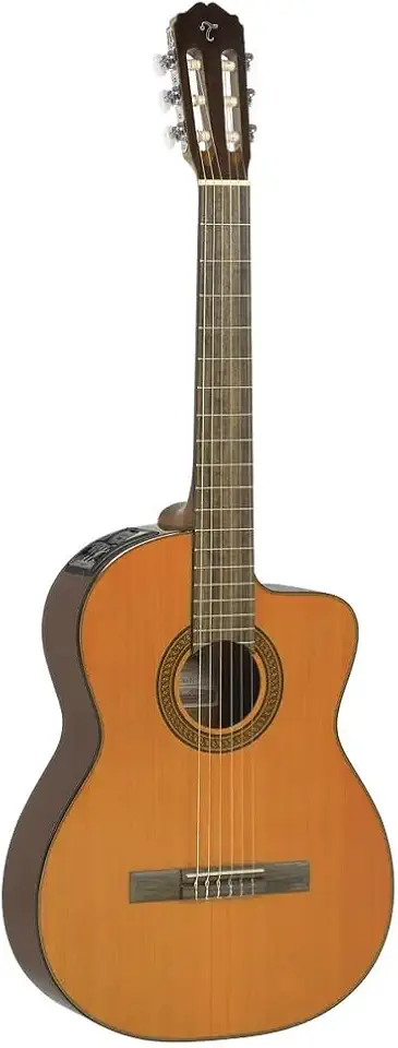 Violão Nylon Takamine Eletroacústico Tampo Maciço Natural GC3CE