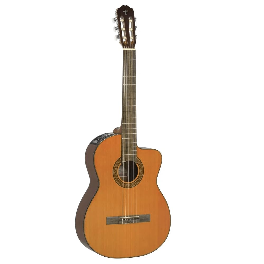 Violão Nylon Takamine Eletroacústico Tampo Maciço Natural GC3CE
