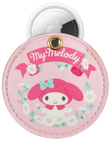 Image of Sonix x Sanrio Keychain Case Compatible with Apple AirTag | Protective Cover Keychain | Hello Kitty & Friends - Floral My Melody