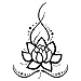 Produktbild Wandaufkleber Vinyl Jingya Lotus Yoga Aufkleber Gesundheit Museum Teestube Wanddekoration Wandaufkleber Wasserdicht Sonnenglas Tür Und Fenster Aufkleber 58 * 80 Cm