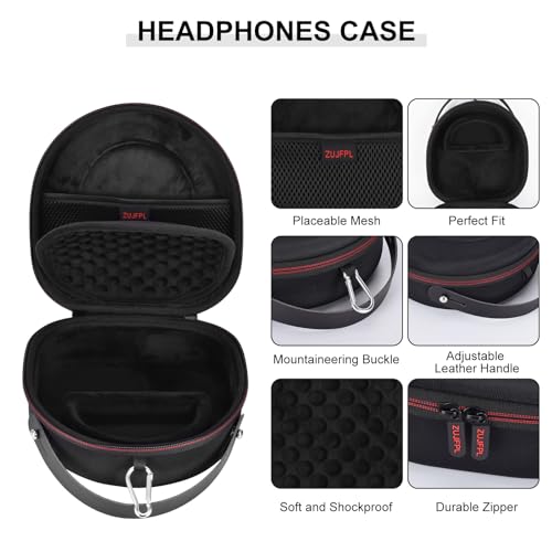 ZUJFPL-EVA-Hard-Case-for-Sony-WH-CH710NWH-CH720NWH-CH700N-Noise-Canceling-Wireless-HeadphonesPremium-Travel-Protective-Carrying-Storage-Bag