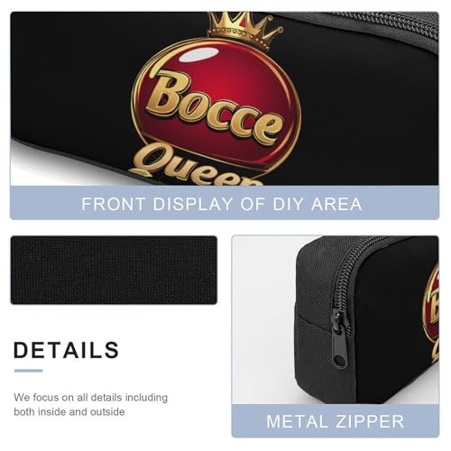 Bocce Queen - Bocci Ball Large Travel Backpacks Carry on Backpack Weekender Bag with 2 Storage Pockets for Men And Women4