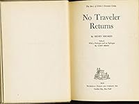No traveler returns B0007DTJ9S Book Cover
