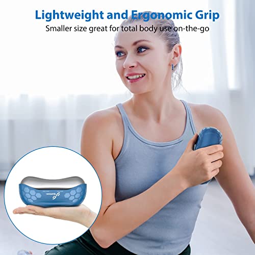 Sportneer Muscle Massage Roller Ball, Cryosphere Peanut Roller For Cold & Heat Relief Handheld Ice Roller Ball Massager For Myofascial Release Muscle Recovery #TOP5