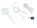 EMI Goniometer 4 Piece Set EGM-429TM - 12" , 8" , 6", and Tape Measure