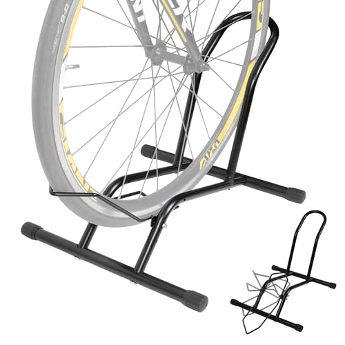 KASTUN Bike Floor Stand,Bike Rack Floor Type,Bike Stand Holds 16”-29”Wheels,Bicycle Stand suitable for Apartments and Garages