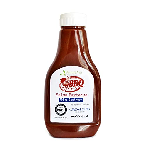 BBQ Sauce Keto 0.8g Net Carbs Vegan Very Low Glycemic Index