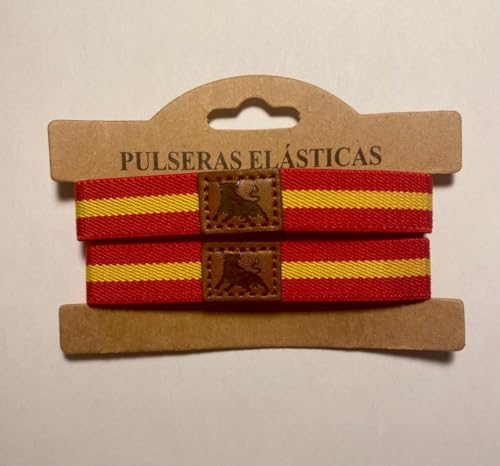 Miniatura 2 de Pulsera España Elástica 2 Unds Unisex Rojo C