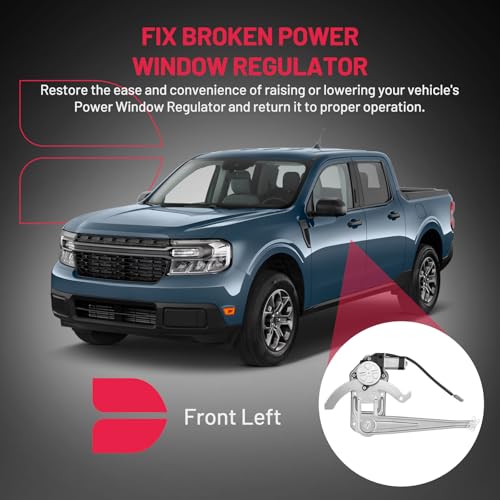 Image of BDFHYK 741-831 Power Window Regulator with Motor Front Left Compatible with Ford Ranger 1993 1994 1995 1996 1997 1998 1999 2000 2001 2002 2003 2004 2005 2006 2007 2008 2009 2010 2011