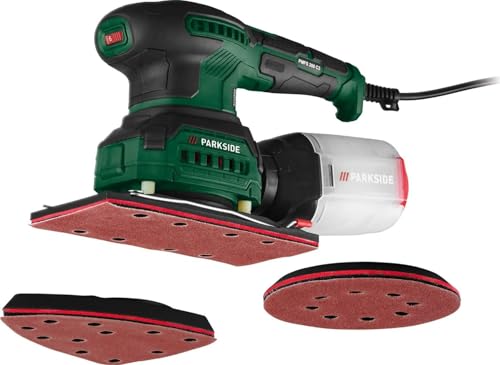 Park Side®, levigratrice multifunzione 3 in 1, orbitale, oscillante e triangolare, codice prodotto PMFS 200 B2