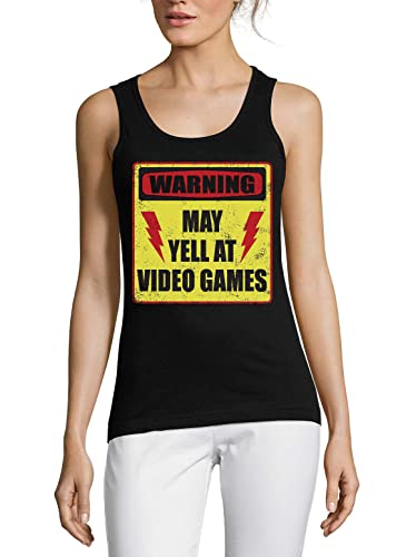T-shirt May Yell at Video Games idéal pour vos soirées de tournois gaming