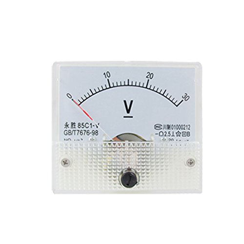 Uxcell a11022500ux0037 Needle Panel Meter Voltmeter