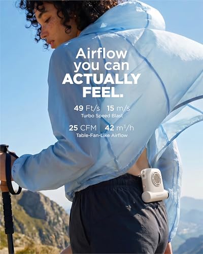 Portable Rechargeable Emergency Fan