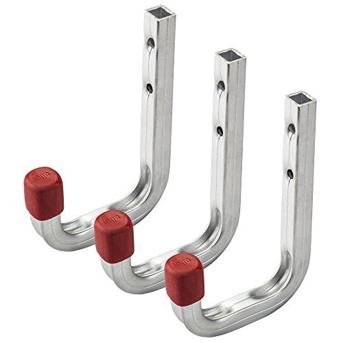 3 x Colgador Universal    OrgaTech  � Gancho de Pared Colgadero de Acero Cincado   80