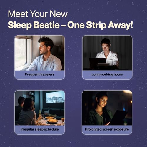 Image of Setu Sleep Restore Melatonin 5mg - 30 Orally Dissolving Strips (Pack of 1) | Plant Based 5 mg Melatonin | Promotes Relaxation & Sleep, Eases Jet Lag Strain, Non-Habit Forming | Tasty Mint Flavor