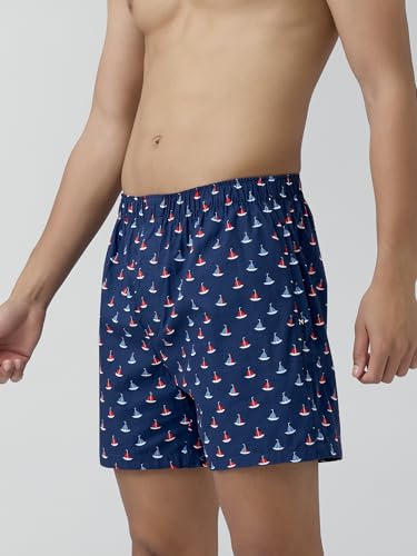 Image of XYXX Men's Remix Regular Fit Cotton Printed Boxer with Dual Pocket & No Marks Waistband (Pack of 2)