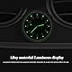 HhBdy Mini Uhr Auto Uhr Armaturenbrett, Autouhr Luftauslassclip Car Clock Leuchtend, Wanduhr Klein Auto für Autoinnendekoration für Armaturenbrett und Lüftungsdüsen Wohnaccessoires (Rot)