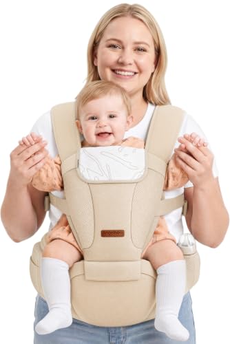 ANGELBLISS 6-in-1 Hip Seat Carrier (7-44 lb)