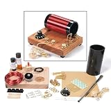 United Nuclear The Ultimate Crystal Radio Kit Authentic Cat's Whisker Diode - Vintage Crystal Radio Circuit Craftsman Radio Kit