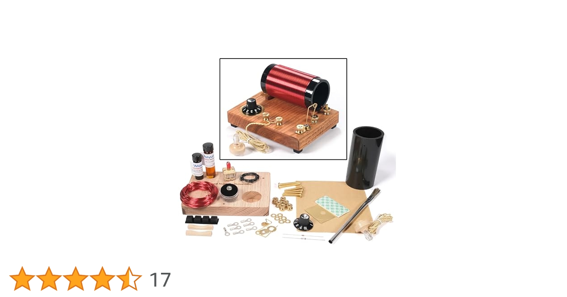 Amazon.co.jp: United Nuclear 究極のクリスタルラジオキット