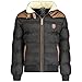 Produktbild Geographical Norway warme Winterjacke Designer Herren Winter Stepp Jacke [GeNo-31-Schwarz-Gr.L]