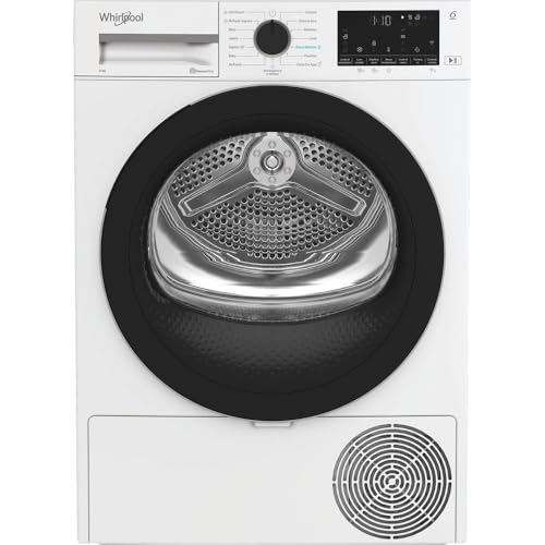 Whirlpool C WD R48M WBS IT, Capacità 8kg, classe C, colore White, Display digitale XL, Wi-Fi, IronTouch