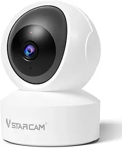 VSTARCAM 3MP Pet Camera Indoor with Phone App, 360° Indoor Security Camera with Color Night Vision, Motion Detection & 2-Way Audio, 24/7 SD & Cloud Storage asin的图片