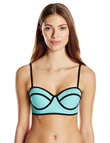 Bra Society Women's Balconette Adjustable Bikini With Removable Padding