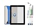 FixCracked for iPad 2 (2nd Generation) Touch Screen Glass Digitizer Replacement, Home Button Assembly, Midframe Bezel, Pre-installed Adhesive Tape, Wifi Antenna with Tools,Black