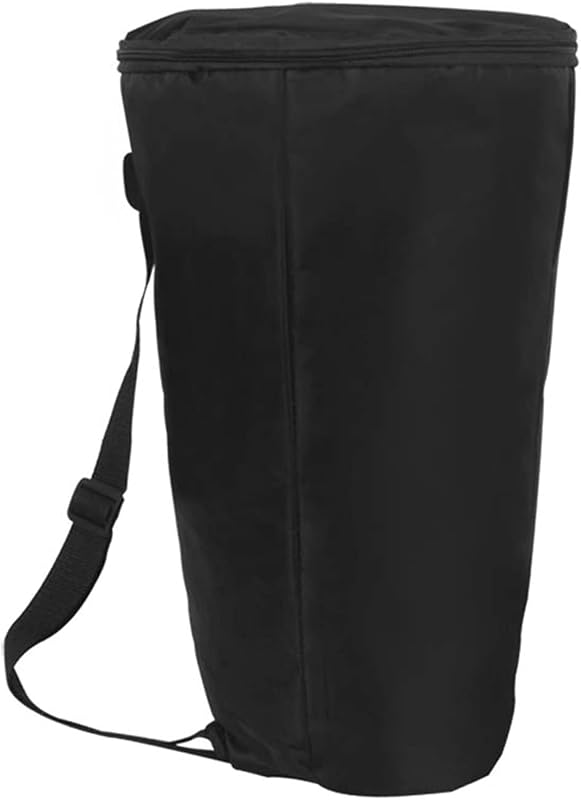 Drum Gig Bag Ox Fabric Waterproof African Drum Shoulder Carry Case Backpack for 8 Inch African Drum (Black) snare drum bag