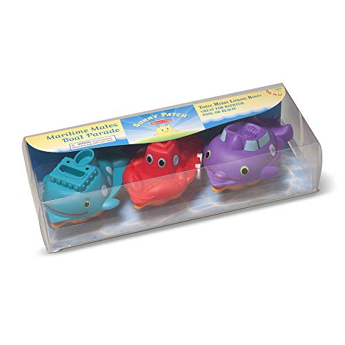 Melissa & Doug Sunny Patch Maritime Mates Boat Parade With 3 Linking Boats - Water Toys For Kids #TOP6
