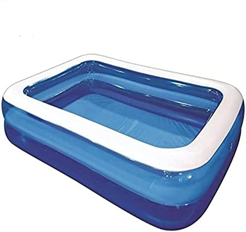 ALBERT AUSTIN Jumbo Family Pool 2m X 1.5m X 50cm Toys for Kids - Inflatable Pool for Garden and Outdoors - Swimming Pool for Families and for Kids - Summer Gift