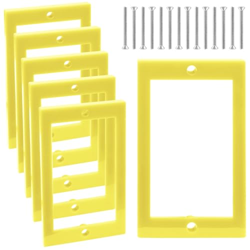 vibedor 6 PCS Single Gang Outlet Receptacle Box Extenders 1/4