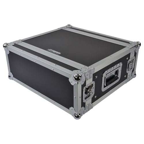 19" 4U Rack Case 350mm Deep with Removable Lids, Strong Ply Construction