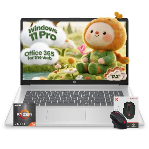 Laptop HP 17.3 pulgadas Ryzen 5 20GB RAM 512GB SSD FHD miniatura 1